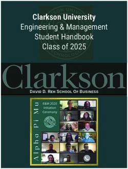 Clarkson University Engineering & Management Student Handbook Class of 2025