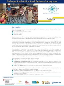 FINSCOPE SOUTH AFRICA SMALL BUSINESS SURVEY 2010 - FINMARK TRUST