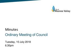 Minutes Ordinary Meeting of Council - Tuesday, 10 July 2018 6.30pm