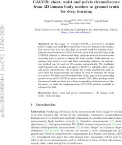 CALVIS: chest, waist and pelvis circumference from 3D human body meshes as ground truth for deep learning