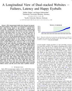 A Longitudinal View of Dual-stacked Websites - Vaibhav Bajpai
