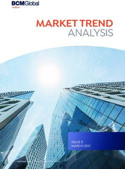 MARKET TREND ANALYSIS - ISSUE 5 MARCH 2021 - BCMGlobal