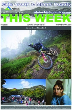 THIS WEEK Falls Creek & Mount Beauty