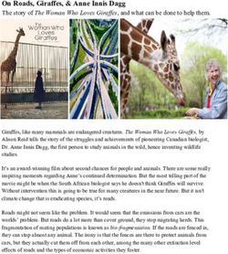On Roads, Giraffes, & Anne Innis Dagg - The story of The Woman Who Loves Giraffes , and what can be done to help them - The Woman Who ...