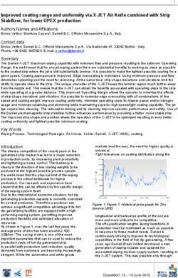 Improved coating range and uniformity via X-JET Air Knife combined with Strip Stabilizer, for lower OPEX production