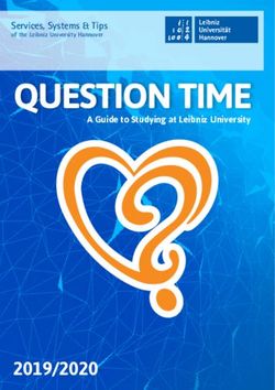 Services, Systems & Tips - of the Leibniz University Hannover A Guide to Studying at Leibniz University