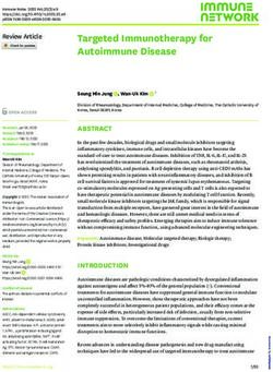 Targeted Immunotherapy for Autoimmune Disease - Immune ...