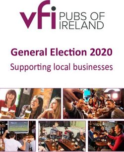 General Election 2020 - Supporting local businesses