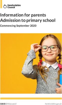 Information for parents Admission to primary school - Commencing September 2020 - hfdscouncil - Admission to primary school starting ...