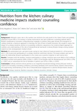 Nutrition from the kitchen: culinary medicine impacts students' counseling confidence