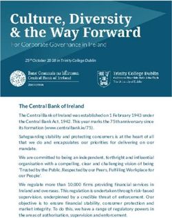 The Central Bank of Ireland - European Banking Institute