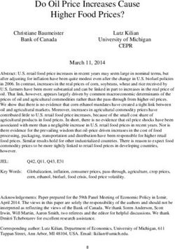 Do Oil Price Increases Cause Higher Food Prices?