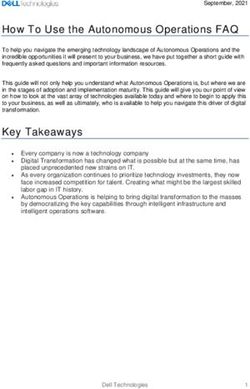 How To Use the Autonomous Operations FAQ - Dell ...