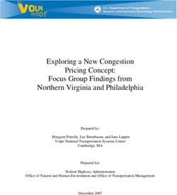 Exploring a New Congestion Pricing Concept: Focus Group Findings from Northern Virginia and Philadelphia