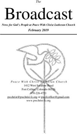 Broadcast - Peace With Christ Lutheran Church