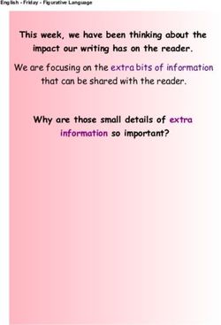 This week, we have been thinking about the impact our writing has on the reader - Surrey Street Primary ...