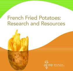 FRENCH FRIED POTATOES: RESEARCH AND RESOURCES - MCCAIN FOODS