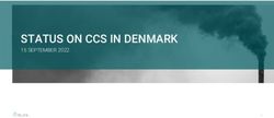 STATUS ON CCS IN DENMARK - 15 SEPTEMBER 2022