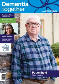 Put on hold 'I'll survive this' - Toughest of times - Alzheimer's Society