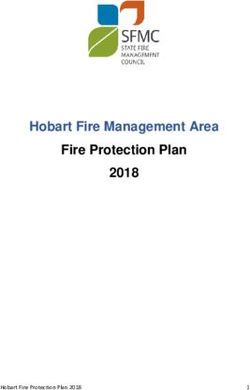Hobart Fire Management Area Fire Protection Plan 2018 - State Fire ...