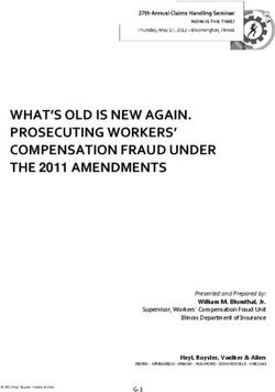WHAT'S OLD IS NEW AGAIN. PROSECUTING WORKERS' COMPENSATION FRAUD UNDER THE 2011 AMENDMENTS