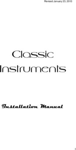 10 Pulse Speedometer Calibration Chart