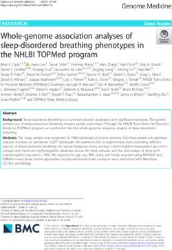 Whole-genome association analyses of sleep-disordered breathing phenotypes in the NHLBI TOPMed program