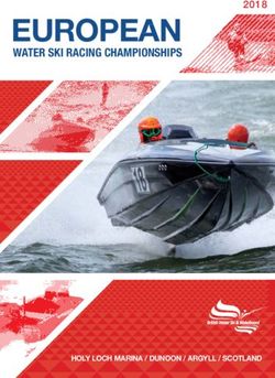 EUROPEAN WATER SKI RACING CHAMPIONSHIPS 2018 - Europe ...