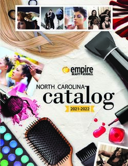 Catalog 2021-2022 - Empire Beauty School