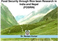 (FOSRIN) Food Security through Rice bean Research in India and Nepal - Dr. Naveen Kumar