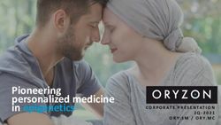 Pioneering personalized medicine in epigenetics - CORPORATE PRESENTATION