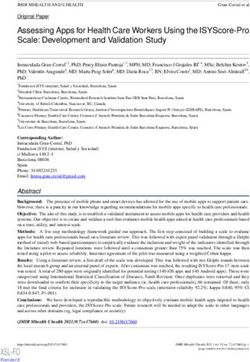 Assessing Apps for Health Care Workers Using the ISYScore-Pro Scale: Development and Validation Study - JMIR mHealth and uHealth