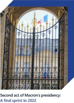 Second act of Macron's presidency: A final sprint to 2022 - Brunswick Group