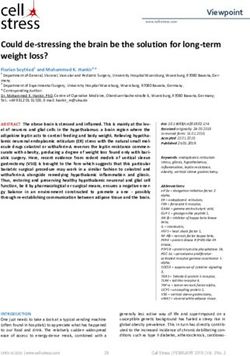 Could de-stressing the brain be the solution for long-term weight loss?