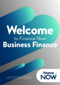 Welcome Business Finance - to Finance Now