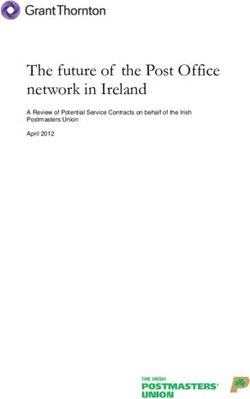 The future of the Post Office network in Ireland - The Irish ...