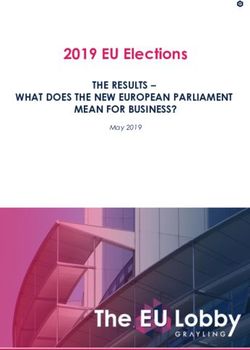 2019 EU Elections THE RESULTS- WHAT DOES THE NEW EUROPEAN PARLIAMENT MEAN FOR BUSINESS? - The EU Lobby