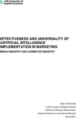 EFFECTIVENESS AND UNIVERSALITY OF ARTIFICIAL INTELLIGENCE IMPLEMENTATION IN MARKETING - Theseus