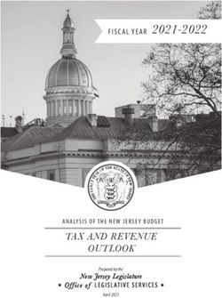 FISCALYEAR 2021-2022 - New Jersey Legislature