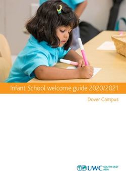 Infant School welcome guide 2020/2021 - Dover Campus - Digital asset ...