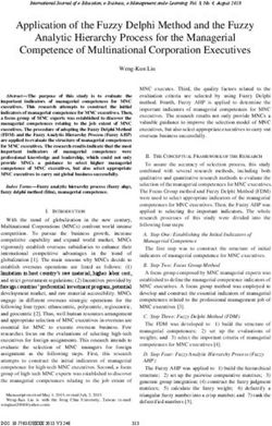 Application of the Fuzzy Delphi Method and the Fuzzy Analytic Hierarchy Process for the Managerial Competence of Multinational Corporation Executives
