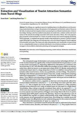 Extraction and Visualization of Tourist Attraction Semantics from Travel Blogs