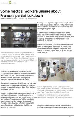 Some medical workers unsure about France's partial lockdown