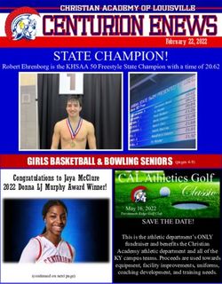 STATE CHAMPION! - Christian Academy School System