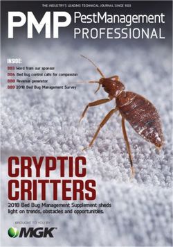 PMPPestManagement PROFESSIONAL - Pest Management Professional