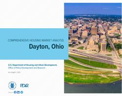 Dayton, Ohio COMPREHENSIVE HOUSING MARKET ANALYSIS - U.S. Department of Housing and Urban Development, Office of Policy Development and Research ...