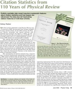 Citation Statistics from 110 Years of Physical Review