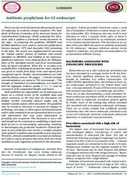 Antibiotic prophylaxis for GI endoscopy - GUIDELINE
