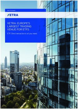 XETRA: EUROPE'S LARGEST TRADING VENUE FOR ETFS - ETF. One transaction is all you need.