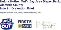 Help a Mother Out's Bay Area Diaper Bank: Alameda County Interim Evaluation Brief - Prepared by Public Profit for Help a Mother Out | May 2021 ...